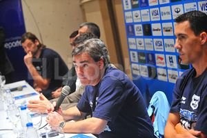 ELLITORAL_44858 | Gentileza La Voz del Interior Un instante de la conferencia de prensa llevada a cabo ayer en un hotel céntrico de Córdoba.