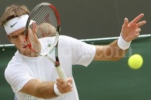 EFE El tenista argentino logró sortear este jueves un difícil obstáculo: James Blake.