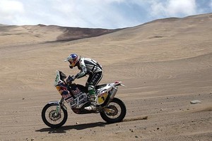 ELLITORAL_22693 |  EFE Marc Coma ganó la sexta etapa, pero Cyril Despres sigue al frente de la general.