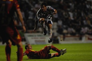 Mauricio Garín El volante central rojiblanco quiere estar lo más arriba posible, tanto dentro de la cancha, en cada acción de juego, como fuera de ella, en la tabla de posiciones.