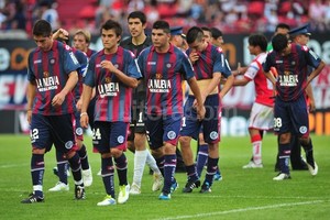 ELLITORAL_48338 |  Telam El equipo azulgrana se fue insultado, principalmente su DT, El turco Assad, quien tendría los minutos contados en el club.