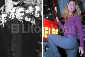 Archivo El Litoral El almirante y la estrella que en los setenta habrían compartido las mieles del poder.