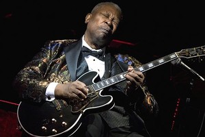Archivo - AFP A los 84 años BB King vuelve a tocar en Argentina.