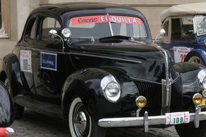 ELLITORAL_20763 |  Guillermo di Salvatore Un rally de autos antiguos fue una de las principales atracciones del fin de semana en la ciudad.