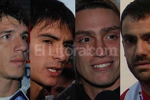 ELLITORAL_44109 |  Flavio Raina / Prensa Unión Enrique Bologna, Rodrigo Erramuspe, Damián Santagatti y Marcelo Sarmiento.