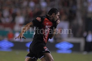 ELLITORAL_56438 |  Mauricio Garín El festejo ante Quilmes, en febrero pasado.