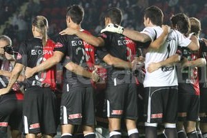 Mauricio Garín. Acá están... éstos son. Los once titulares de Boquita frente a Vélez en el Cementerio de los Elefantes. ¿Se viene algún retoque en Colón?