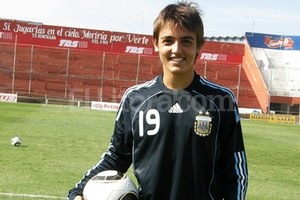 ELLITORAL_54199 |  Nicola (Gentileza Prensa CAU) Tiene 17 años y entrenará con la Sub 20.