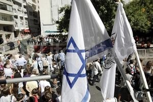 EFE El acto de ayer, en la plaza donde en 1992 se encontraba la sede diplomática israelí.