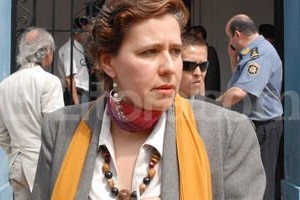 Amancio Alem Patricia Isasa participó de un reconocimento de centros clandestinos de detención en Santa Fe.