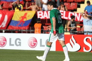 ELLITORAL_43725 |  Mauricio Garín. Raldes regresó a Colón. Esta vez lo hizo con la camiseta de Bolivia, pero luego de un descanso tras la eliminación de la Copa, se integrará al plantel de Mario Sciacqua.