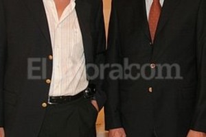 Luis Cetraro Rubén Galassi y Antonio Bonfatti.