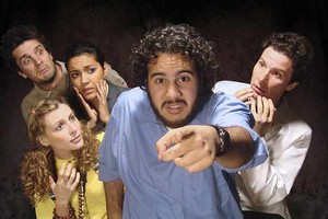 Gentileza Los actores Rocío Acosta, Octavio Bassó, Nahuel Cortés, Gerardo Morán y María Roberta Sterli.