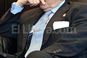 AFP Fraga Iribarne durante una entrevista.