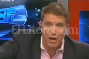 Digitalización de TV Alejandro Fantino en su programa El show del fútbol