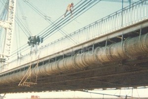 Luis Darán Año 1979. Ahí tenía 24 años (ahora, 56). Cuando me tiraba al agua de los cables.