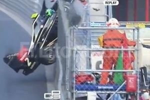 Afortunadamente, el piloto no sufrió ningún tipo de lesión.