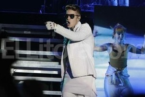 ELLITORAL_83259 |  EFE/Andrés Cristaldo (Archivo) Esta imagen corresponde al recital de Bieber en Asunción del Paraguay.
