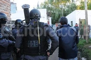 ELLITORAL_93330 |  Archivo El Litoral/Flavio Raina. Unos días atrás, se realizó en la zona un megaoperativo policial que concluyó con cinco detenidos y algunas armas secuestradas.