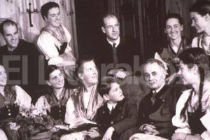 Archivo El Litoral. Fotografía de la verdadera familia Von Trapp.