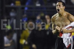 ELLITORAL_91795 |  Télam Y Funes Mori lo metió... Para el grito final de los millonarios.