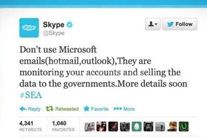 Agencia EFE Los piratas postearon mensajes en los que alertaban a los usuarios que su información personal podría acabar en manos de Gobiernos.