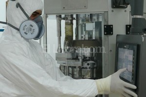 Gentileza LIF Elaboración. Los comprimidos de Viagra son producidos por el LIF, que cuenta con casi un centenar de empleados, entre ellos 27 profesionales universitarios.