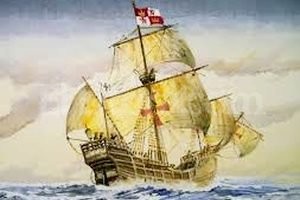 Archivo El Litoral Ilustración de la Santa María