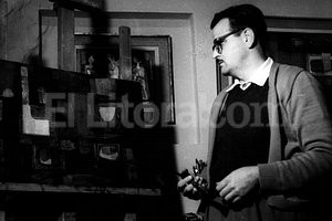 Birri / Archivo El Litoral En él, color y materia no son casuales, son expresiones de una fuerza interior que pugna por salir . La imagen, una captura de fines de la década del ?50.