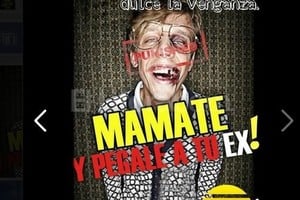 Digitalización Difusión. A través de una campaña publicitaria con afiches callejeros y publicaciones en redes sociales, el boliche promociona la actividad con la inscripción Mamate y pegale a tu ex!!!