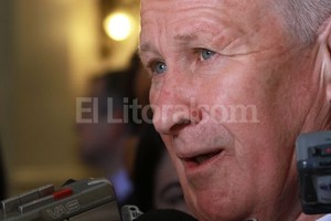 ELLITORAL_62501 |  Guillermo Di Salvatore Raúl Lamberto, ministro de Seguridad de la provincia de Santa Fe.