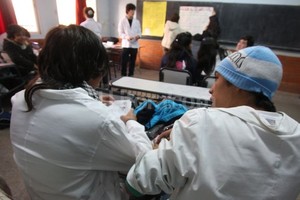 Archivo El Litoral El plan integral contempla la motivación de la vuelta a la escuela, el seguimiento del joven y la búsqueda de otras instituciones de vinculación si no quiere regresar a las aulas.