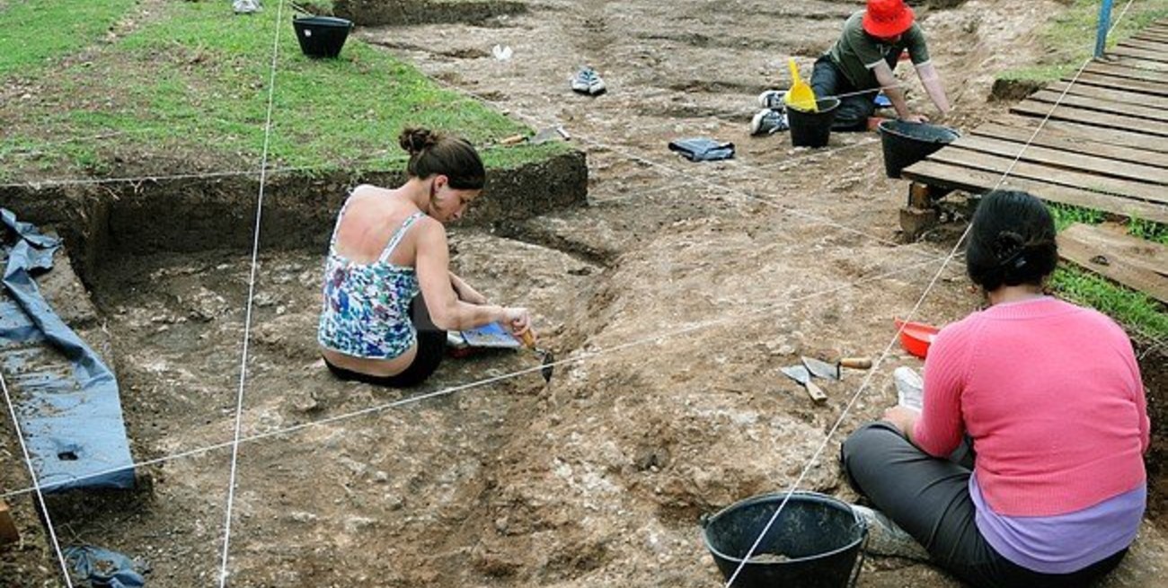 Arqueólogos hallan una "pieza única" en el lugar de la batalla de la Vuelta de Obligado