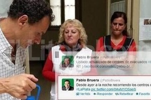 Montaje La foto y el tuit.