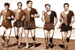 Archivo El Litoral Pilon, Salomón Elías, Tapón Funes, Sosa y Di Luca, jugadores que inscribieron en letras doradas sus nombres y apellidos en la historia grande de Colón.