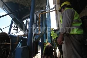 Mauricio Garín Las instalaciones pueden procesar 120 toneladas por secada, equivalente a 240 toneladas diarias de arroz cáscara.