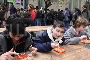Guillermo Di Salvatore La gastronómica protesta estudiantil.