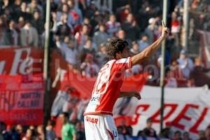 ELLITORAL_62514 |  Pablo Aguirre Matías Donnet hizo un trabajo de reacondicionamiento físico, recuperó peso y masa muscular. Se lo vio muy enchufado en los últimos entrenamientos.