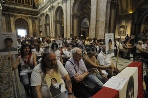 ELLITORAL_86359 |  DyN El mensaje fue leído durante una misa que se ofició ayer para recordar a las víctimas del siniestro.