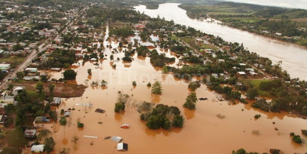 Creciente del río Uruguay: más de 7 mil evacuados y pérdidas millonarias