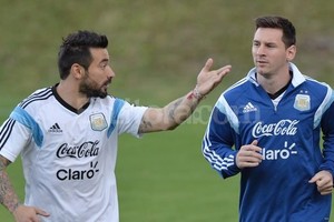 ELLITORAL_98119 |  EFE ¿Lavezzi?, para acompañar a Messi.
