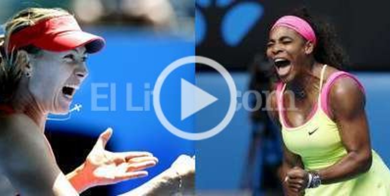 Serena Williams y Sharapova definirán el Abierto de Australia