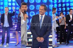 ELLITORAL_123804 | ElLitoral.com Tinelli junto a Macri, Scioli y Massa