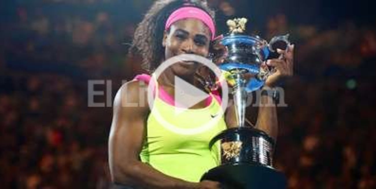 Serena Williams ganó su sexto Abierto de Australia