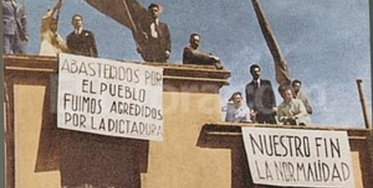La huelga estudiantil del 5 de octubre de 1954