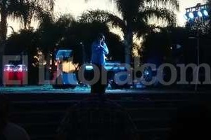 ELLITORAL_118946 | Twitter Mónica Fein durante un acto proselitista en Rosario.