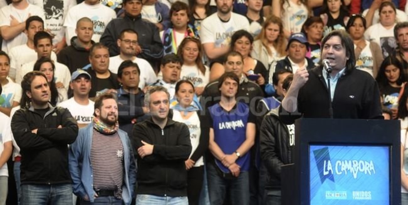 Máximo Kirchner desafió a la oposición a "competir con Cristina" en las urnas