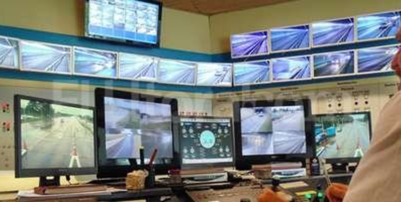 Mejoran el sistema de video control del Túnel Subfluvial