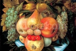 Archivo El Litoral Giuseppe Arcimboldo moldea su obra con frutas, verduras, animales y otros elementos.