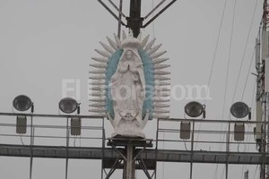 ELLITORAL_110429 |  Manuel Fabatía (Archivo) Ella, en el partido de la gran final ante Boca Unidos.